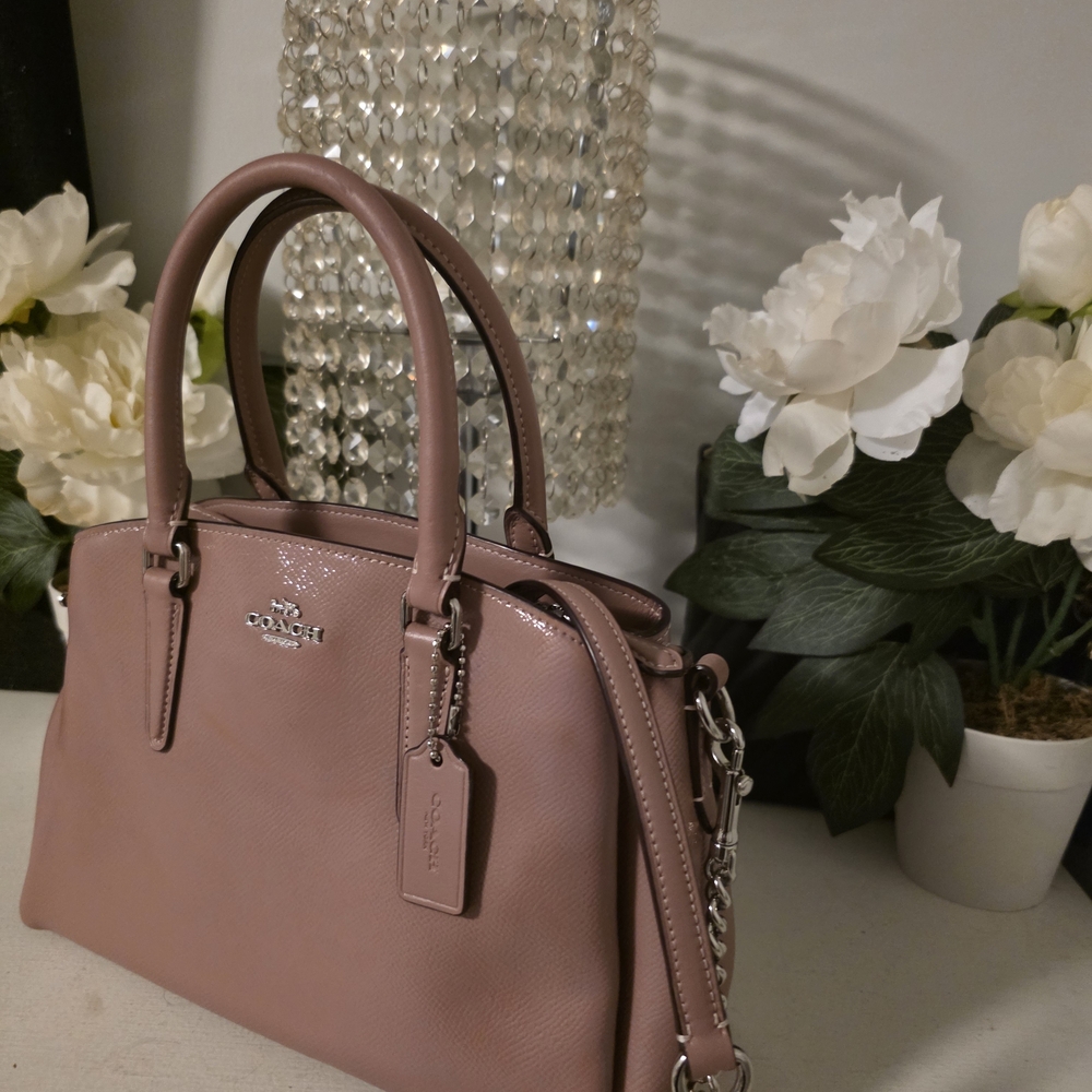 Coach Blush Pink Satchel - Picture 2 of 6